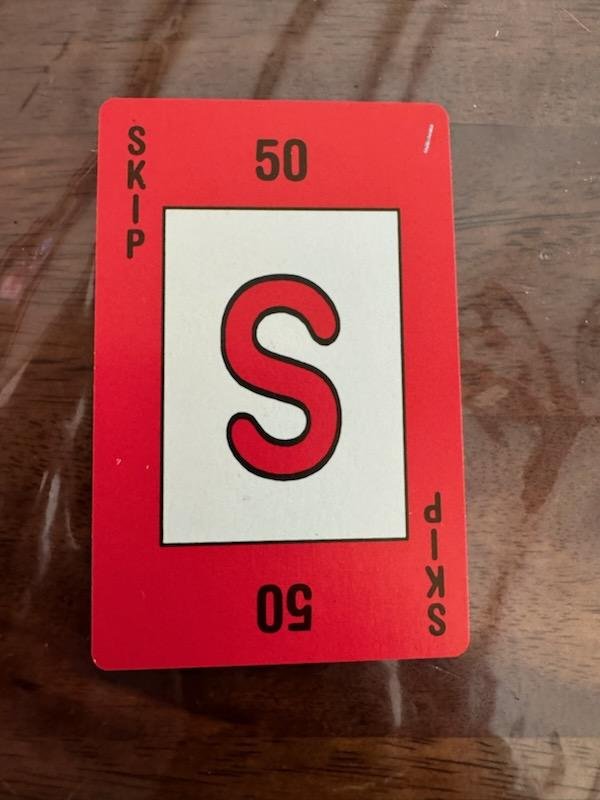 Skip card